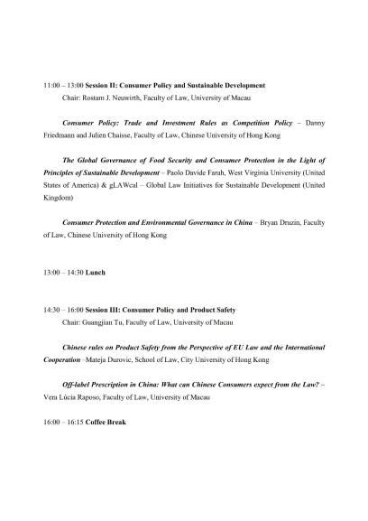 Conference - University of Macau - 16 December 2015 - Page 2